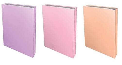 אוגדן מחברות פלסטיק קשיח - צבעי פסטל קונים רק באטרקציה מהיבואן לצרכן