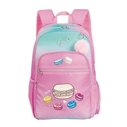 תיק גב מעוצב - מקרונים ורוד תכלת קונים רק באטרקציה מהיבואן לצרכן