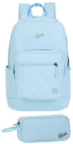 תיק גב מעוצב עם קלמר - פרפר תכלת קונים רק באטרקציה