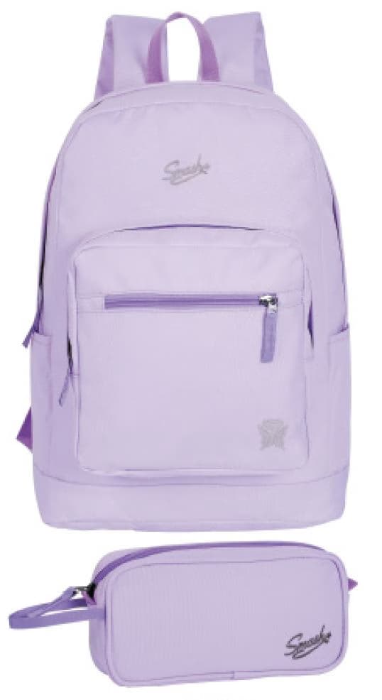 תיק גב מעוצב עם קלמר - פרפר סגול קונים רק באטרקציה