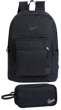 תיק גב מעוצב עם קלמר - פרפר שחור קונים רק באטרקציה