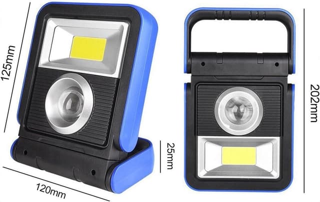 פנס הצפה נטען סולארי 5W באטרקציה מהיבואן לצרכן