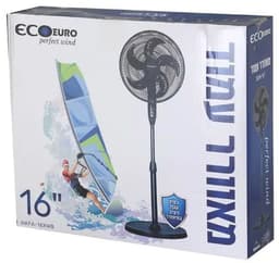 מאוורר עמוד שחור בסי