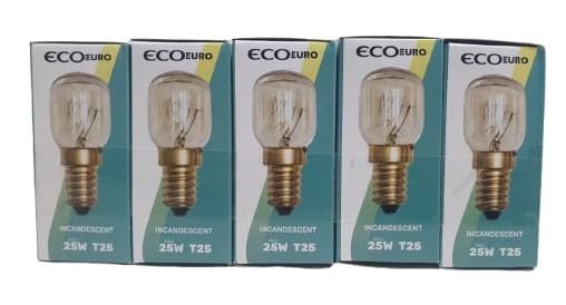 סט 5 נורות פיגמי לתנור E14 25W קונים רק באטרקציה מהיבואן לצרכן