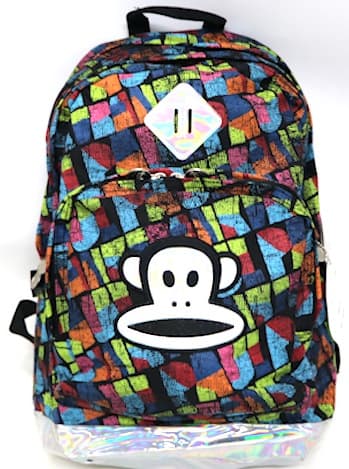 תיק גב עגול - פול פרנק צבעוני באטרקציה אונליין מהיבואן לצרכן