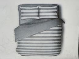 סט מצעים קומפלט 100% כותנה דגם פסים במבחר צבעים 90X200 ס"מ