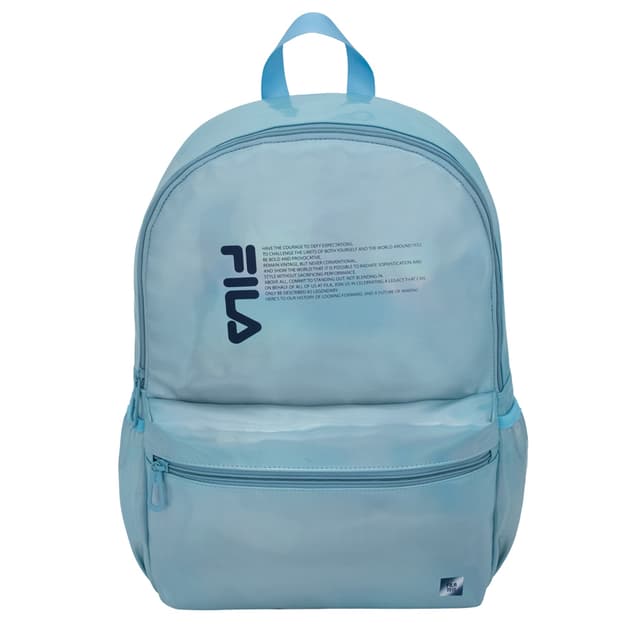 תיק FILA מקורי - תכלת מטאלי באטרקציה אונליין מהיבואן לצרכן