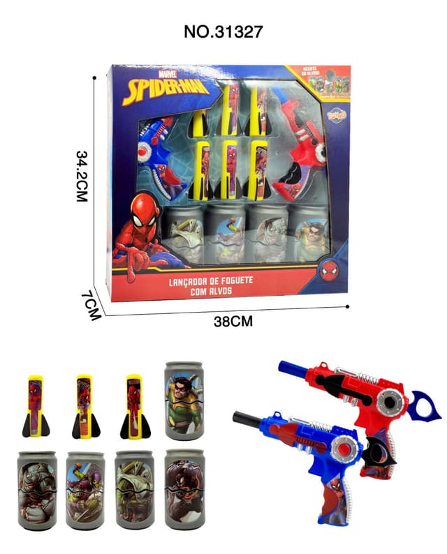 קליעה למטרה פחיות ספיידר