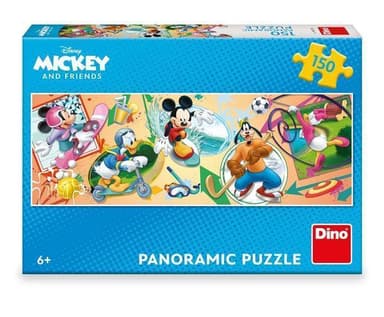 פאזל 150 חלקים - מיקי וחברים בדגמים במחיר משתלם באטרקציה