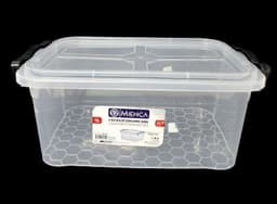 ארגז מלבני עם מכסה וסוגרים 10 ליטראטרקציה מהיבואן לצרכן