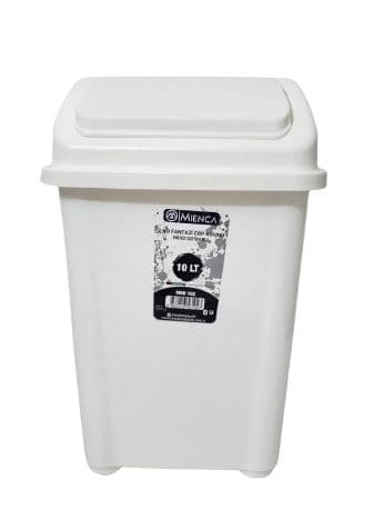פח 10 ליטר שובך 36X24 ס"מ לבן קונים רק באטרקציה מהיבואן לצרכן
