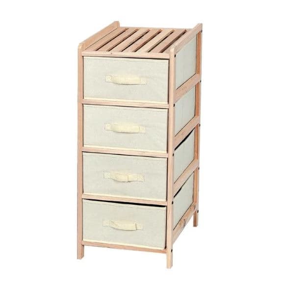 מגירון עץ מלא - 4 מגירות קונים רק באטרקציה מהיבואן לצרכן