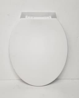 מושב אסלה פלסטיק קשיח - לבן קונים רק באטרקציה מהיבואן לצרכן