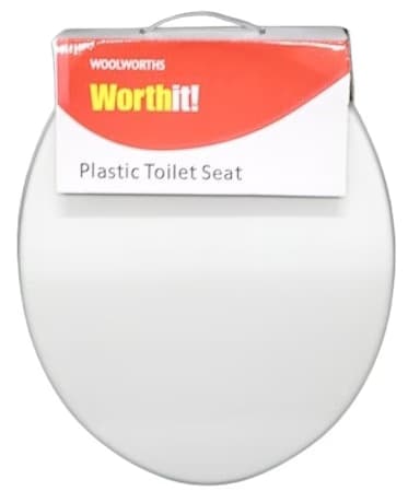 מושב אסלה פלסטיק קשיח - לבן קונים רק באטרקציה מהיבואן לצרכן