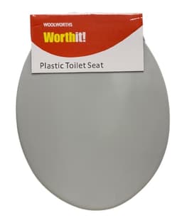 מושב אסלה פלסטיק קשיח - אפור קונים רק באטרקציה מהיבואן לצרכן