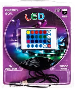 סרט לד צבעוני 5 מטר + שלט קונים רק באטרקציה מהיבואן לצרכן