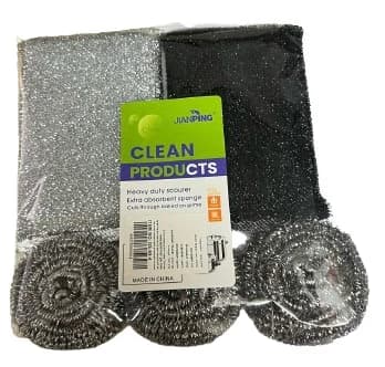 סט סקוטשים וברזליות לניקוי כלים קונים רק באטרקציה מהיבואן לצרכן