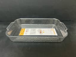 מגש אקריליק עם ידיות 32.5X19.5 גובה 5 ס"מ קונים רק באטרקציה מהיבואן לצרכן