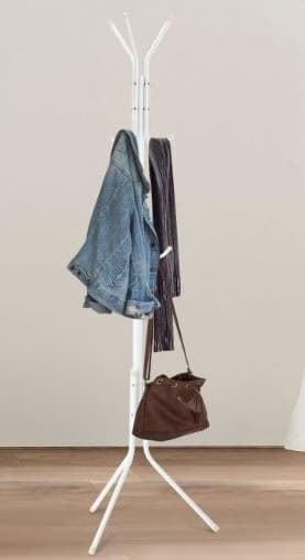 מעמד מתכת לבגדים - לבן קונים רק באטרקציה מהיבואן לצרכן