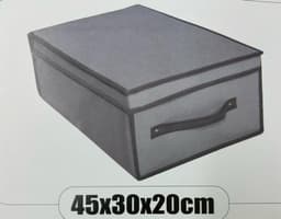 קופסה בד לאחסון 45X30X20 ס"מ קונים רק באטרקציה מהיבואן לצרכן