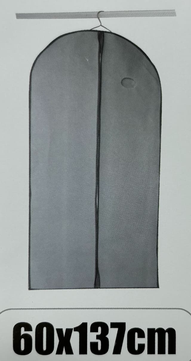כיסוי לחליפה עם רוכסן 60X137 ס"מ קונים רק באטרקציה מהיבואן לצרכן