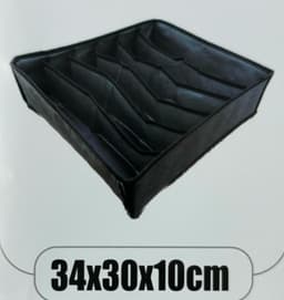 אירגונית בד מחולקת 6 תאים 34X30X10 ס"מ קונים רק באטרקציה מהיבואן לצרכן