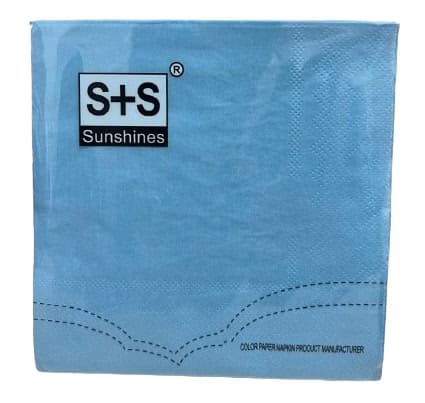 חבילה 20 מפיות צבע תכלת 33X33 ס"מ קונים רק באטרקציה מהיבואן לצרכן