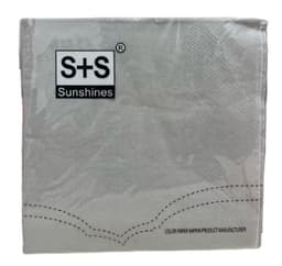 חבילה 20 מפיות צבע אפור 33X33 ס"מ קונים רק באטרקציה מהיבואן לצרכן