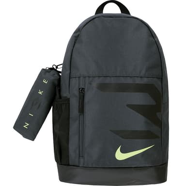 תיק גב כולל קלמר נייק NIKE - אפור כהה קונים רק באטרקציה מהיבואן לצרכן