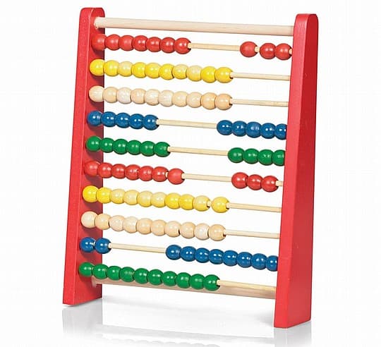 חשבוניה עץ 24X30 ס"מ קונים רק באטרקציה מהיבואן לצרכן