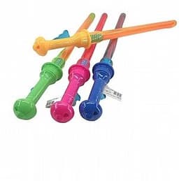 חרב בועות סבון נפתחת במבחר צבעים קונים רק באטרקציה מהיבואן לצרכן