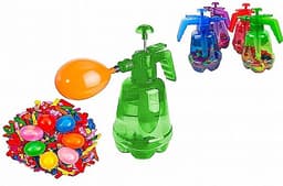 200 בלוני מים עם משאבה 19X10 ס"מ קונים רק באטרקציה מהיבואן לצרכן