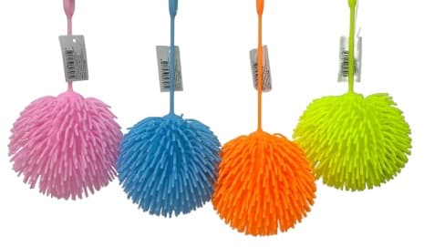 כדור יויו קוצים עם אורות כ- 15 ס"מ במבחר צבעים קונים רק באטרקציה מהיבואן לצרכן