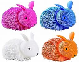 קיפודור רך בצורת שפן 24 ס"מ במבחר צבעים קונים רק באטרקציה מהיבואן לצרכן