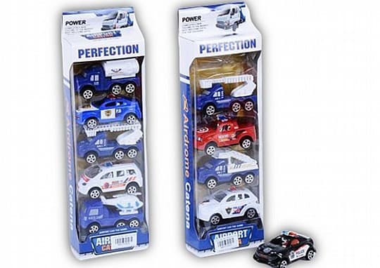 סט 5 מכוניות בדגמים שונים קונים רק באטרקציה מהיבואן לצרכן