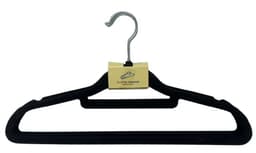 חבילה 5 קולבים בציפוי קטיפה שחור קונים רק באטרקציה מהיבואן לצרכן