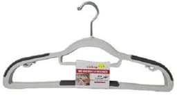 חבילה 5 קולבים פלסטיק עם סיליקון אפור כהה קונים רק באטרקציה מהיבואן לצרכן