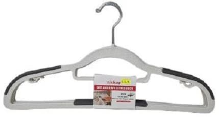 חבילה 5 קולבים פלסטיק עם סיליקון אפור כהה קונים רק באטרקציה מהיבואן לצרכן