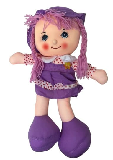 בובת סמרטוט במבחר צבעים בגודל 50 ס"מ. קונים רק באטרקציה מהיבואן לצרכן