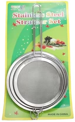 סט 3 מסננות נירוסטה קוטר 20/22/24 ס"מ קונים רק באטרקציה מהיבואן לצרכן