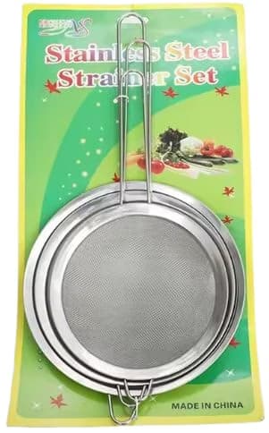 סט 3 מסננות נירוסטה קוטר 20/22/24 ס"מ קונים רק באטרקציה מהיבואן לצרכן