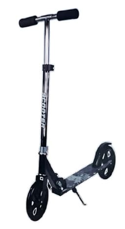 קורקינט 2 גלגלי סיליקון עד 100 ק"ג - שחור / ורוד קונים רק באטרקציה מהיבואן לצרכן