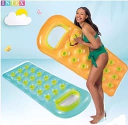 מזרן ים מתנפח 188X71 ס"מ INTEX קונים רק באטרקציה מהיבואן לצרכן