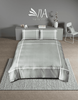 סט מצעים זוגי BALI סאטן במבחר צבעים קונים רק באטרקציה מהיבואן לצרכן