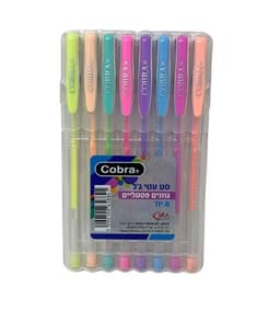 חבילה 8 עטי ג'ל בגווני פסטל קונים רק באטרקציה מהיבואן לצרכן