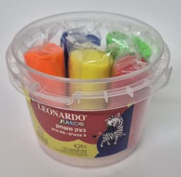 בצק משחק 5 צבעים קונים רק באטרקציה מהיבואן לצרכן