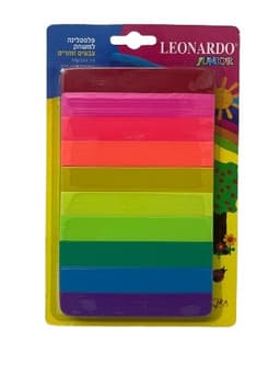 חבילה 10 אצבעות פלסטלינה זוהרים בצבעים שונים כ - 450 גרם גודל אריזה קונים רק באטרקציה מהיבואן לצרכן