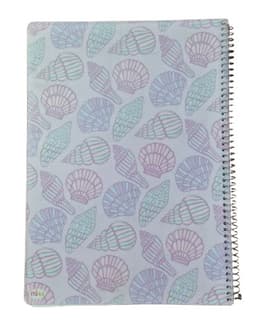 מחברת ספירלה A4 משבצות - צדפות קונים רק באטרקציה מהיבואן לצרכן