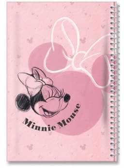 מחברת ספירלה A4 שורה - מיני מאוס קונים רק באטרקציה מהיבואן לצרכן