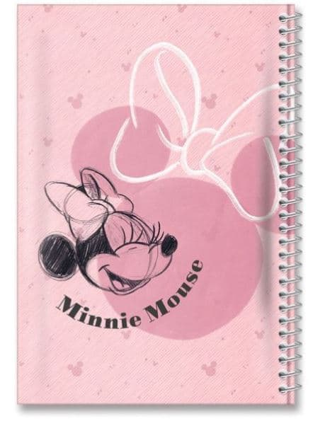 מחברת ספירלה A4 שורה - מיני מאוס קונים רק באטרקציה מהיבואן לצרכן